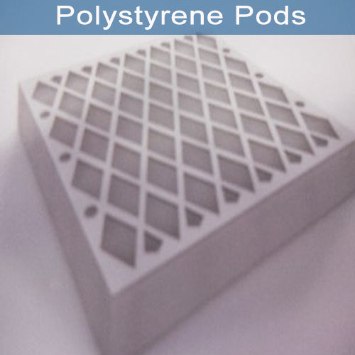 palystyrene pods